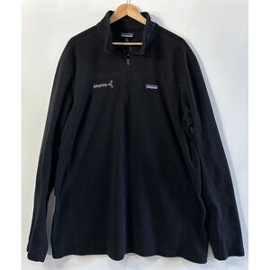 Mens PATAGONIA Micro D Fleece 1/4 Zip Pullover Lightweight Sz XXL 26716